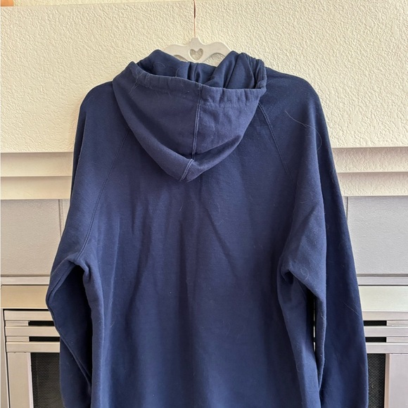 Champion Men's Dark Blue Hoodie - Picture 3 of 3